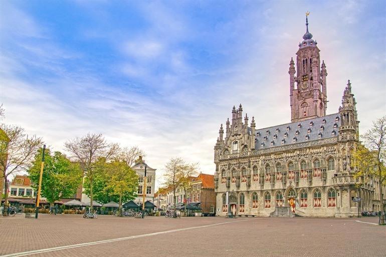 Ruime Studio 'In De Drie Koningen' In Hartje Middelburg Exteriér fotografie